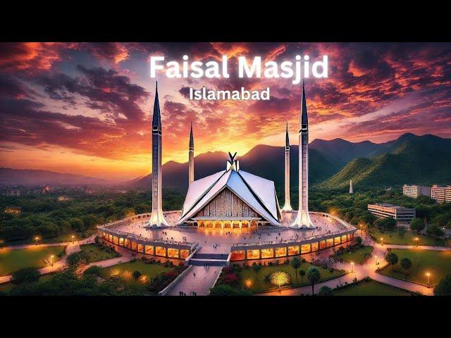 Faisal Masjid Islamabad | A Stunning Architectural Marvel"