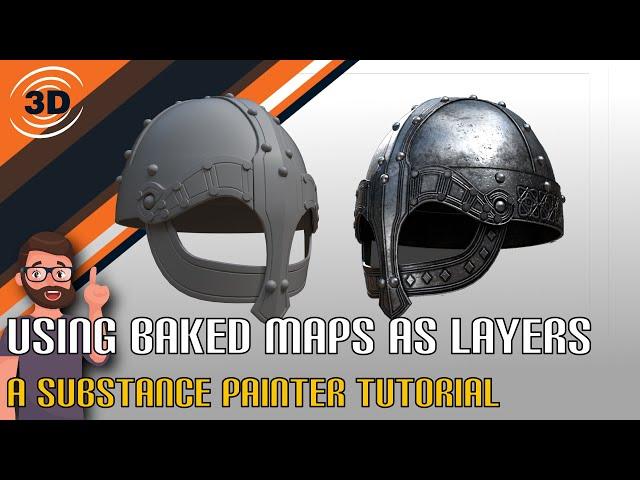 Using Baked Maps without Generators a Substance Painter Tutorial