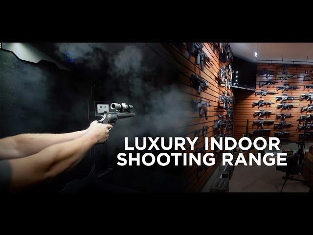 Private Indoor Home Gun Range | Luxury Shooting