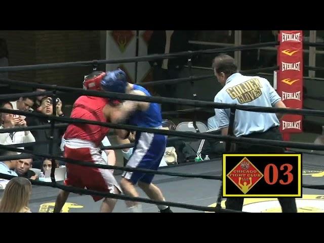 Chicago Golden Gloves #042 Juan Luis Salado Vs Si Qin 156Lb Open.