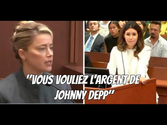 Camille Vasquez détruit Amber Heard (l'affaire des 7 millions de dollars jamais donné)