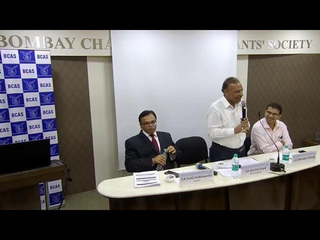 Lecture Meeting on “GST Audit Report – Clause wise Analysis”