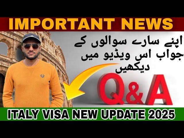 Italy visa update 2025 February|Italy work visa new update|Italy Immigration update