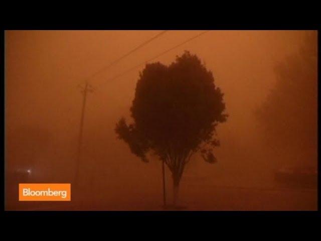 What It Looks Like When You're Inside a Sandstorm