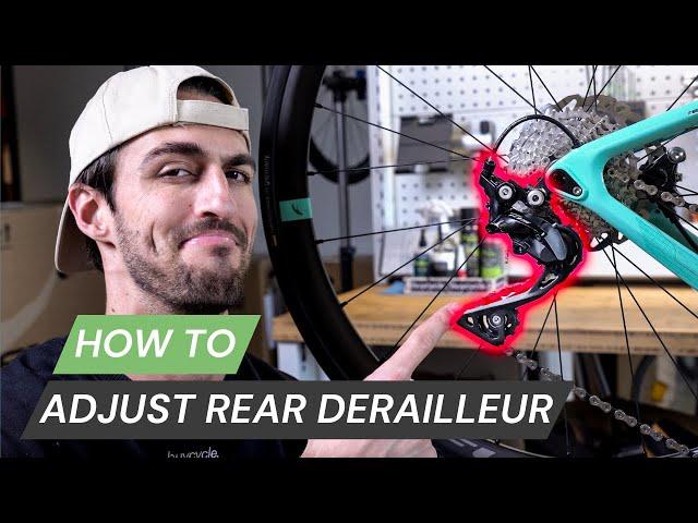 Rear Derailleur Adjustment & Indexing | The Secret To Perfect Bike Gear Shifting!