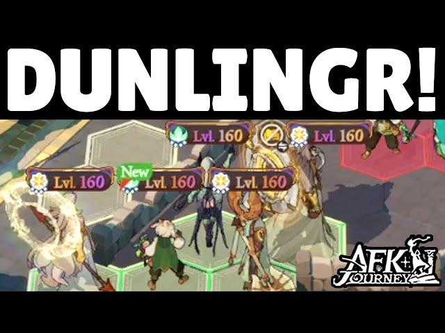 DUNLINGR Arena Test! BEST TEAM Combos! FULL SKILL Explanation! AFK Journey