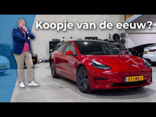 Tweedehands Tesla Model 3's zijn SPOTGOEDKOOP, maar wat zijn de valkuilen? Kijken voor je koopt!