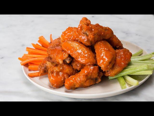 The Best Crispy Buffalo Wings