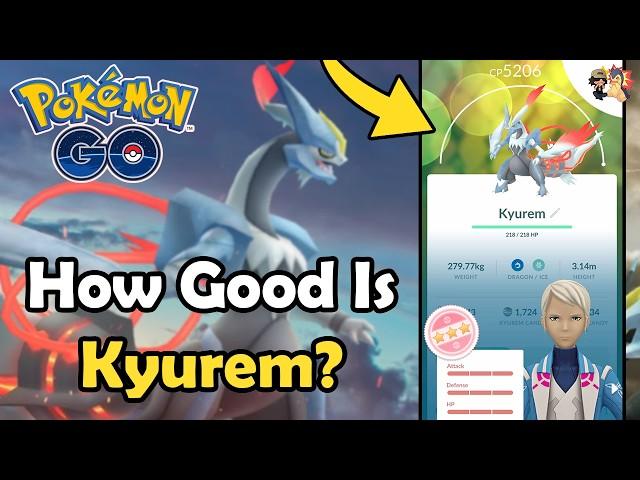 The ULTIMATE KYUREM GUIDE in Pokémon GO! (2025) | How Good Is Black & White Kyurem?