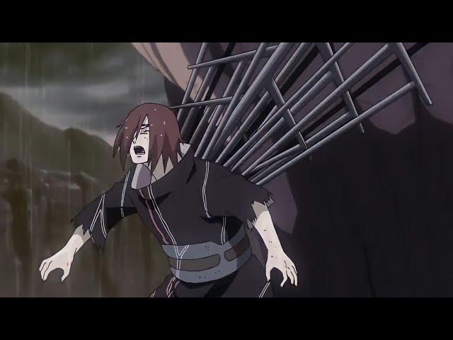 Nagato vs Hanzou da Salamandra - A morte de Yahiko