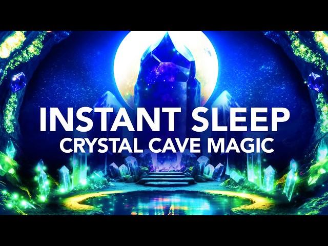 Guided Sleep Meditation, INSTANTLY Fall Asleep, Crystal Cave Sleep Journey