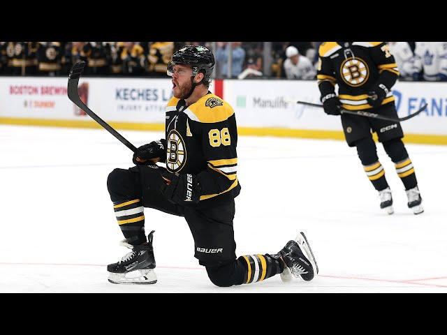 David Pastrnak's 43 goals from the 2024-25 season