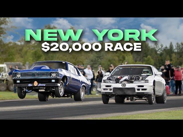 Racing for $20,000 on a SKETCHY Runway in New York!