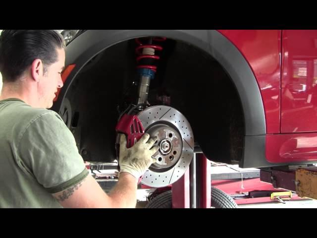 How-To Install Front Brakes-Coil Over Springs-MINI Cooper