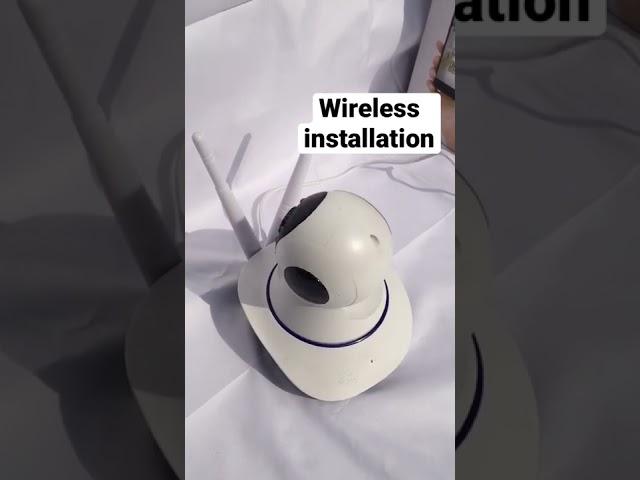 Wireless cctv camera double antenna wifi camera #camera #ipcamera #wirelesscamera #wifi #cctv