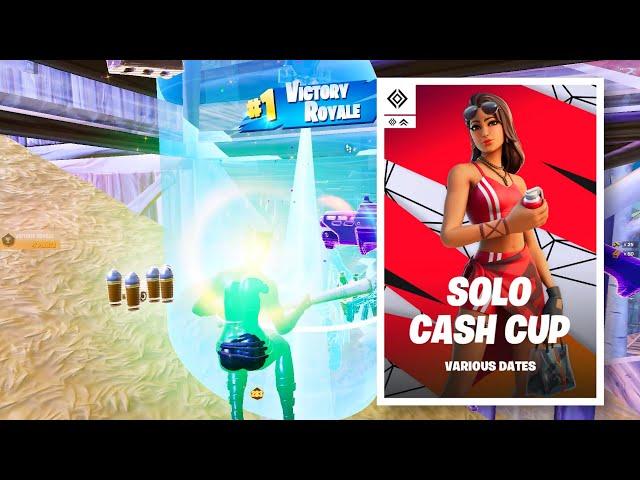 How I WON $$$ In THE FIRST SOLO CASH CUP FINALS! 