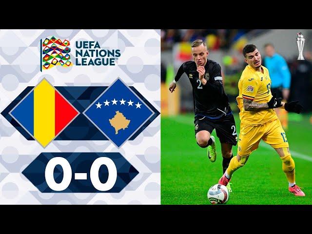 Romania vs Kosovo | 0-3 | Rezumat | UEFA Liga Națiunilor 2024-25 | romania kosovo