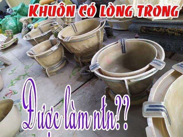 Khuôn chậu Composite có lòng trong được sản xuất như thế nào?
