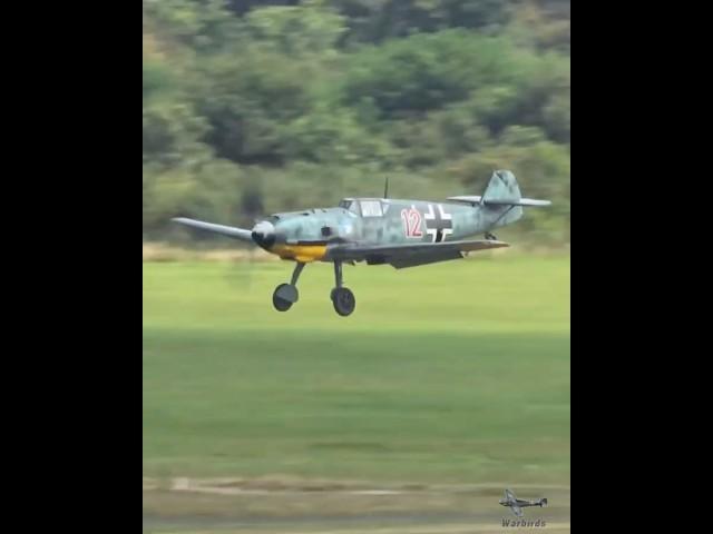 Messerschmitt Bf 109 "Emil" landing #bf109 #messerschmitt  #luftwaffe