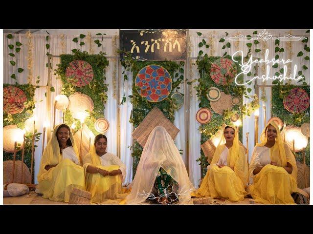 Yeabsera and Abel Ethiopia Wedding Enshoshila #foryou #2024 #habesha #wedding #video