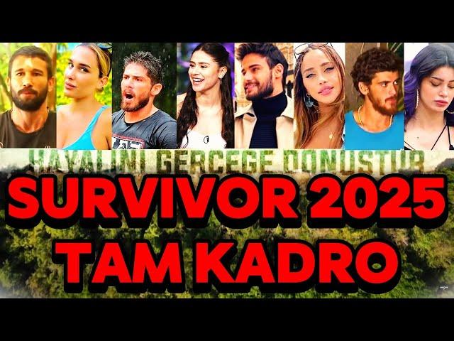 SURVİVOR 2025 ALLSTAR - GÖNÜLLÜLER TAM KADRO