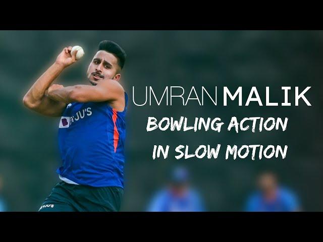 Umran Malik Bowling Action | In Slow Motion | 2023 | TarushCricket