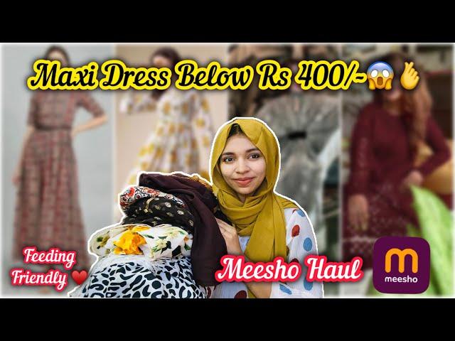 Meesho യിൽ നിന്നും അടിപൊളി Maxi Dresses  ~ Meesho Haul Malayalam #meesho #meeshohaul