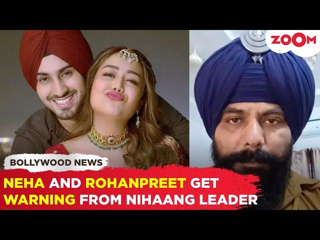 Neha Kakkar and husband Rohanpreet receive THREAT from Nihaang leader due to THIS reason