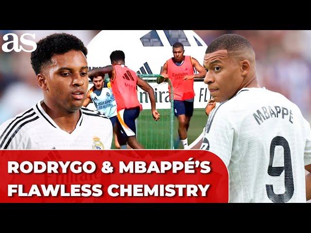 MBAPPÉ and RODRYGO ignite REAL MADRID training with FLAWLESS CHEMISTRY