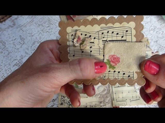 Vintage Junk Journal Tags Pockets Embellishment Kit - Sold - Thank you!