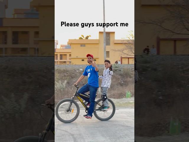 Cycling with chachu️#chacha #shortvideo #stunt #stuntbicycle