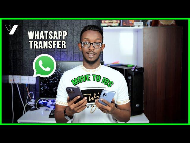 Sida Fariimaha WhatsApp Android Loogu Wareejiyo iPhone 