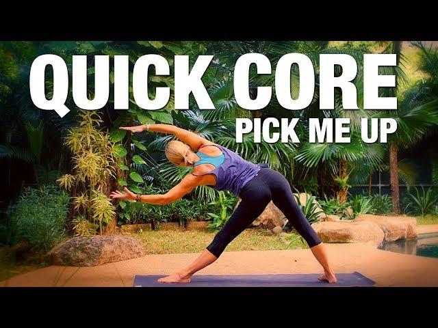 Quick Core Pick Me Up Yoga Class - Five Parks Yoga