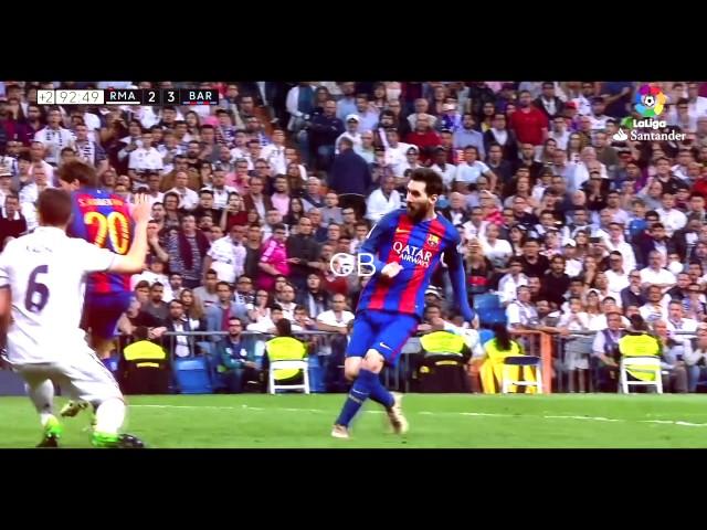 Lionel Messi Goal - Real Madrid | GB