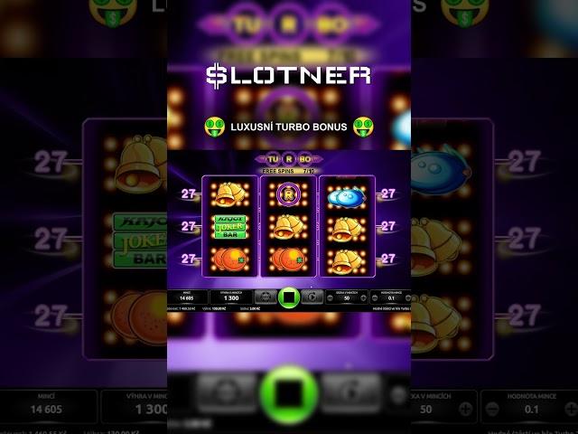  400X BONUS NA TURBO 27  #turbo27 #slotner #kajot #kasino #slot #shorts