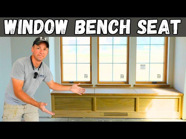 A Fun Window Bench Seat Build