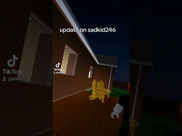 Update on Sadkid246.. #roblox #sad #sadkid246