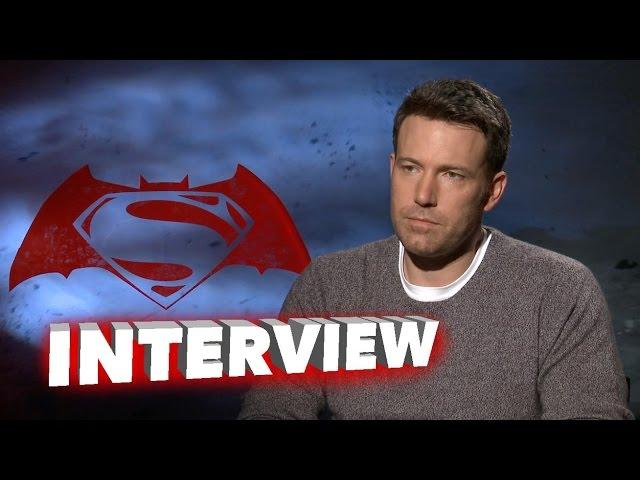 Batman v Superman: Dawn of Justice: Ben Affleck Exclusive Interview | ScreenSlam