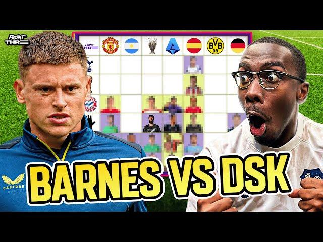 We played FOOTBALL CONNECT 4 against a NEWCASTLE UNITED star (and didn't go well) 