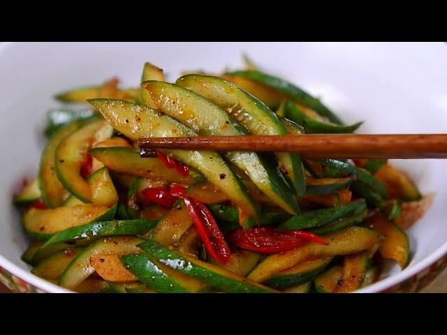 Best way to eat cucumber :: keep it fresh and crunchy :: Delicious food