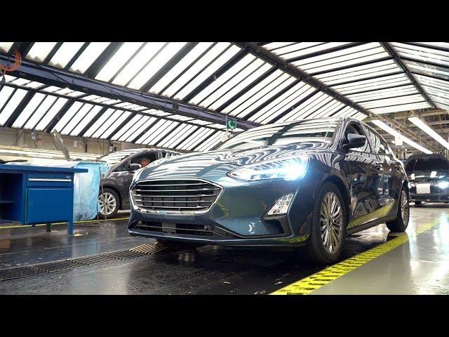 Ford Focus production at the Ford Saarlouis plant in Germany