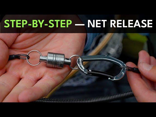 Easy Setup — Magnetic Net Release for Fly Fishing