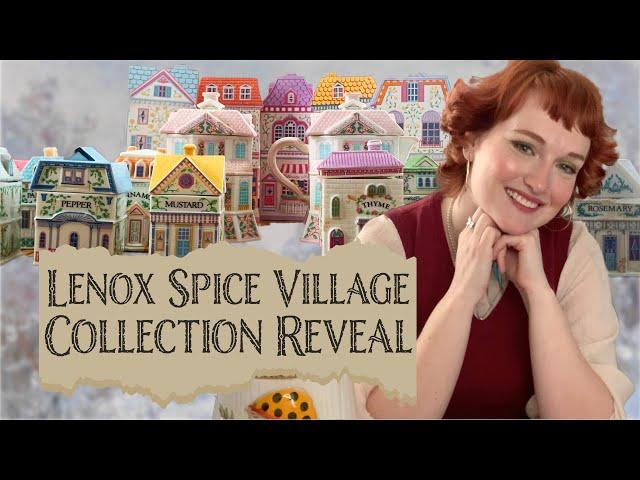 Vintage Kitsch: Lenox Spice Village Collection