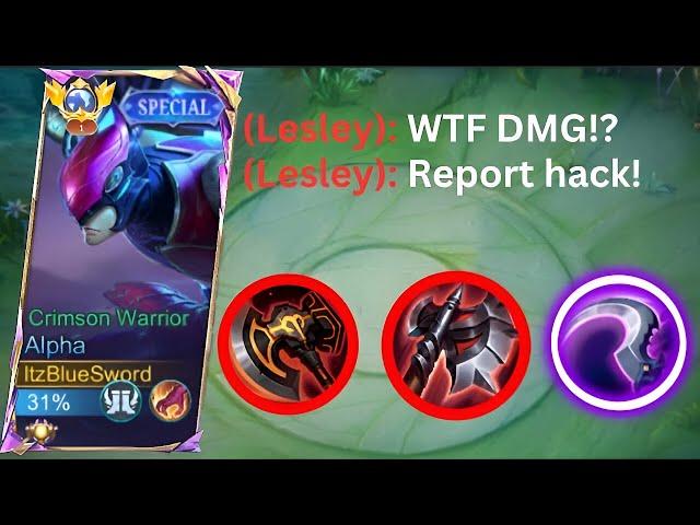 ALPHA BEST BUILD 2024 JUNGLE (unlimited true damage) ~ Mobile Legends