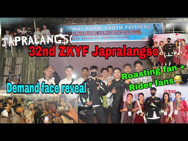 32nd ZKYF JapraLangso 2024 || Subscribers demand Face Reveal @Kathepoorrider