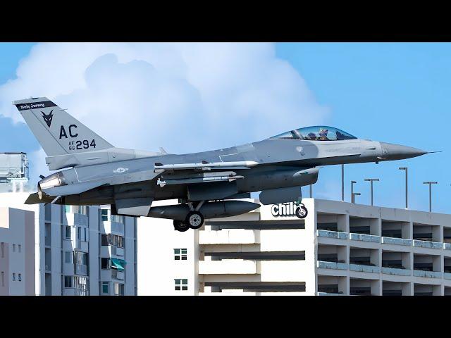 30 Minutes of Action: Military Aviation at SJU Puerto Rico