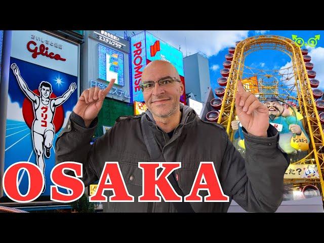 48 Hours In Osaka Japan - Dotonbori, Amerika Mura, Namba Yasaka Jinja and more!