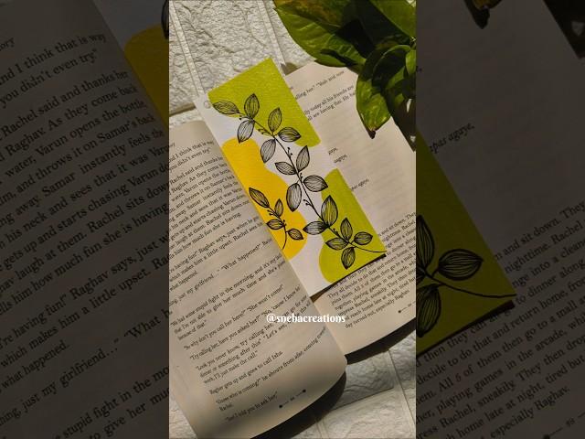 Boho Bookmark  #shorts #painting #bookmark