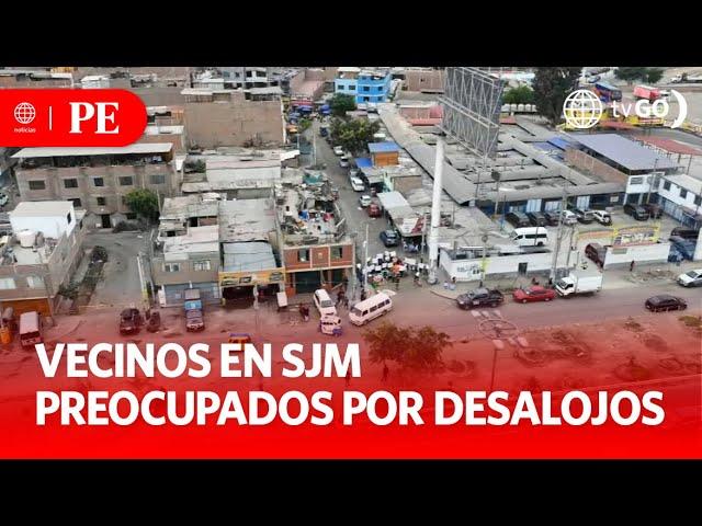 Residents of San Juan de Miraflores seek solutions to evictions | Primera Edición | News Peru