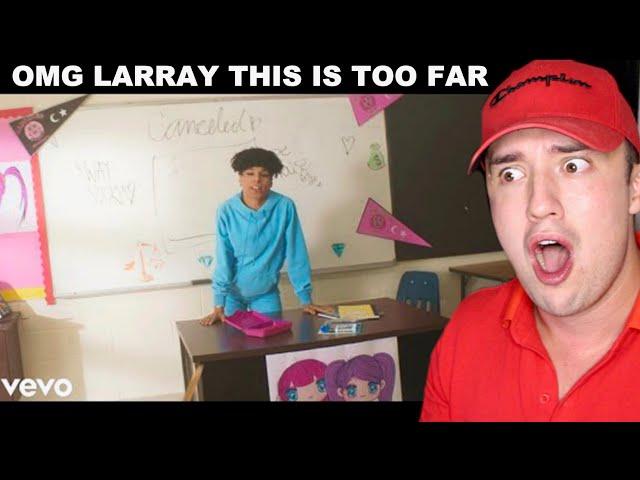 Larray - Canceled (Official Music Video) REACTION